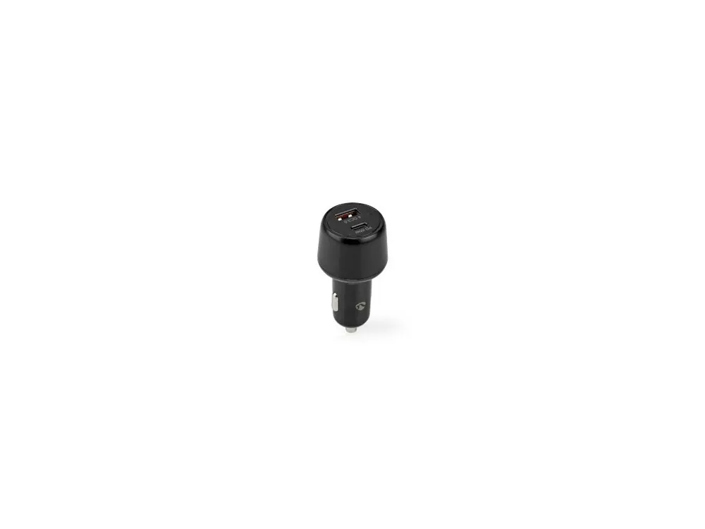 Sleva Nabíječka do auta Nedis CCPD65W100BK