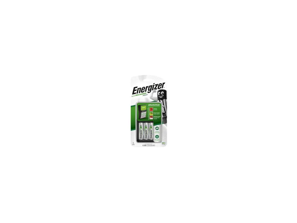 Nakupujte Hned AA/AAA NiMh Nabíječka Baterií 4x AA/HR6 2000 mAh Energizer EN-638582