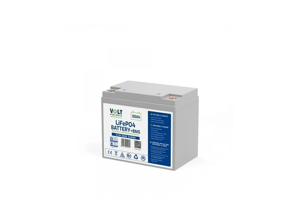 Baterie LiFePO4 12,8V 50Ah VOLT Nová Kolekce