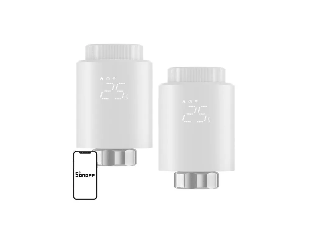 Přímo Od Výrobce Smart termostatická hlavice SONOFF TRVZB Zigbee sada 2ks