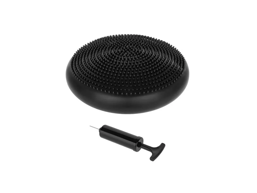 Polštářek balanční a masážní REBEL RBA-3105-BK 33cm Black Autentický