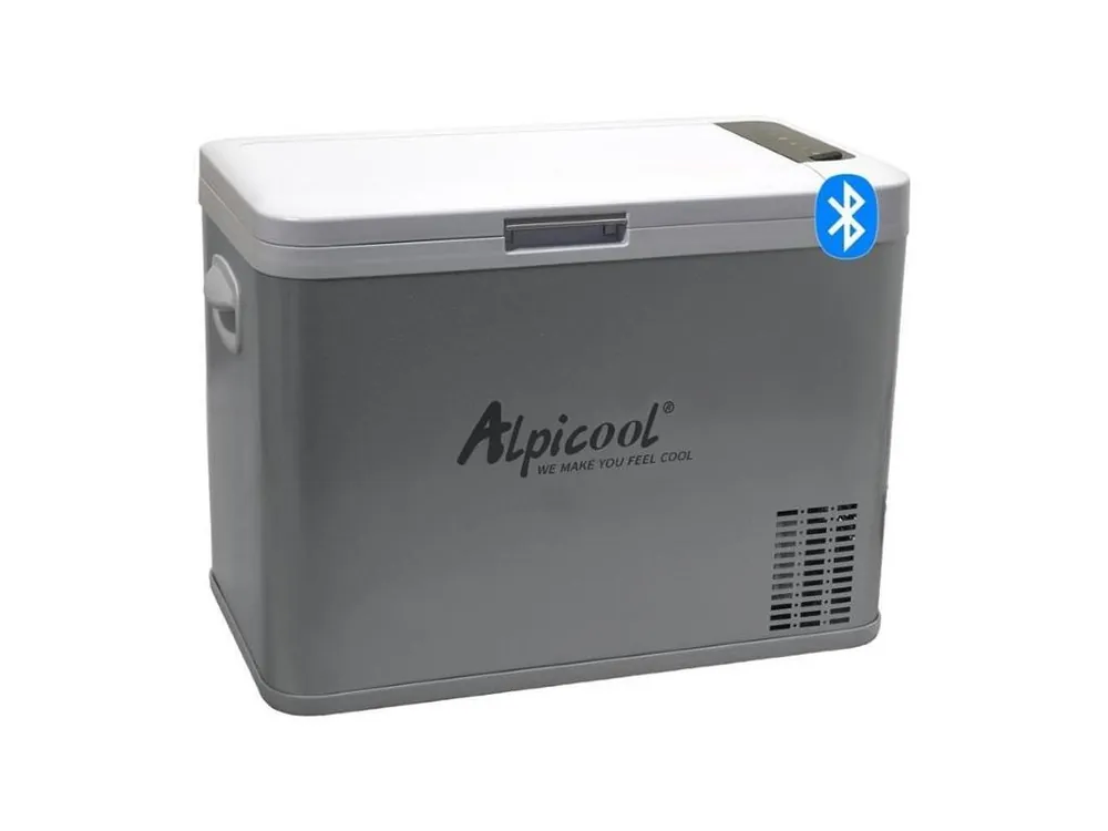 Značkový Autochladnička ALPICOOL 07082 Silver Frost 35l Bluetooth