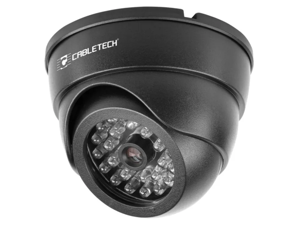 Cenová Bomba Atrapa kamery Cabletech DK-3, černá, LED dioda, DOME URZ0991