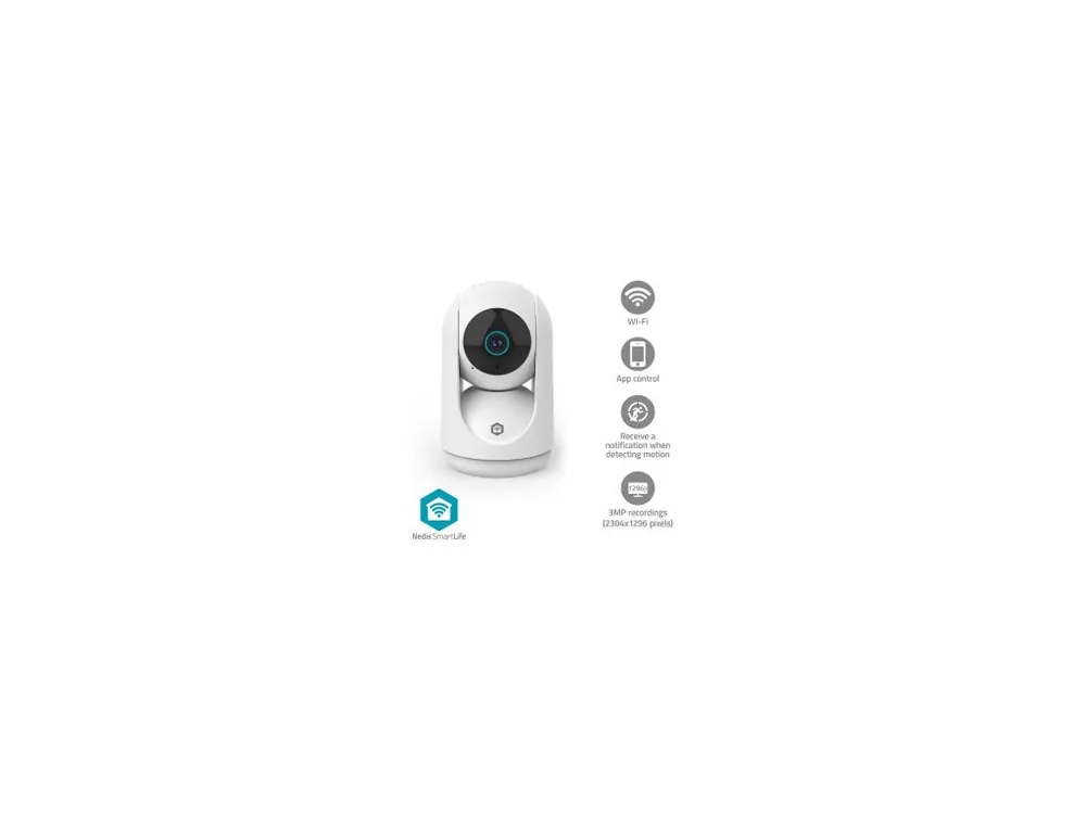 Must-Have SmartLife Vnitřní Kamera Nedis WIFICI23CWT
