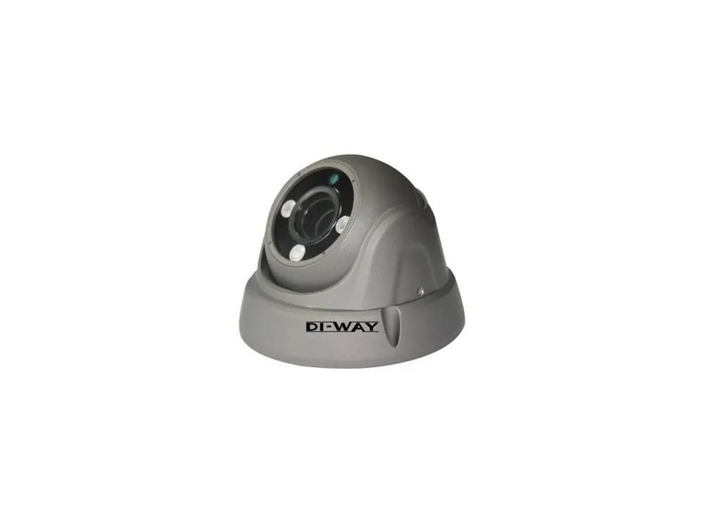 DI-WAY AHD anti-vandal venkovní dome IR kamera 1080P,4-9 mm, 30 m, 4in1 AHD/TVI/CVI/CVBS Vrácení Zdarma