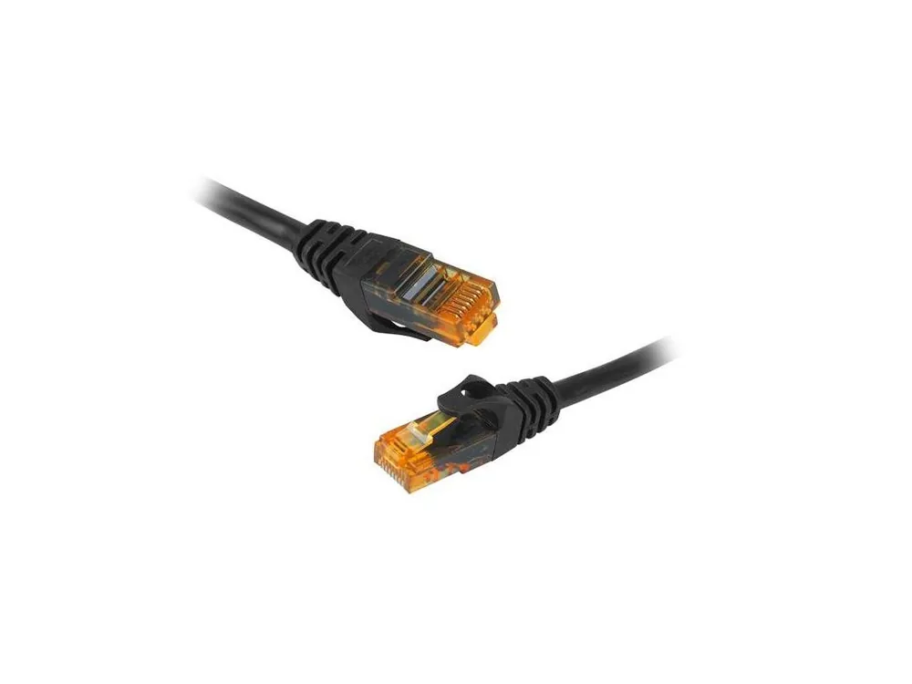 Top Prodej UTP Patch Kabel Lexton RJ45 CAT6E 1m 8P8C 1 1 Černý