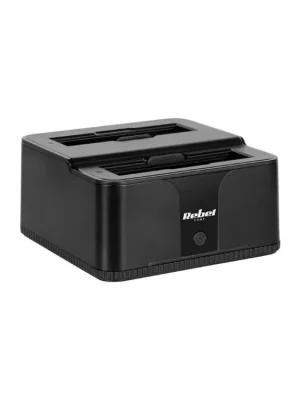 Stanice dokovací REBEL KOM1041 HDD/SSD USB 3.0 Jen Po Omezenou Doba