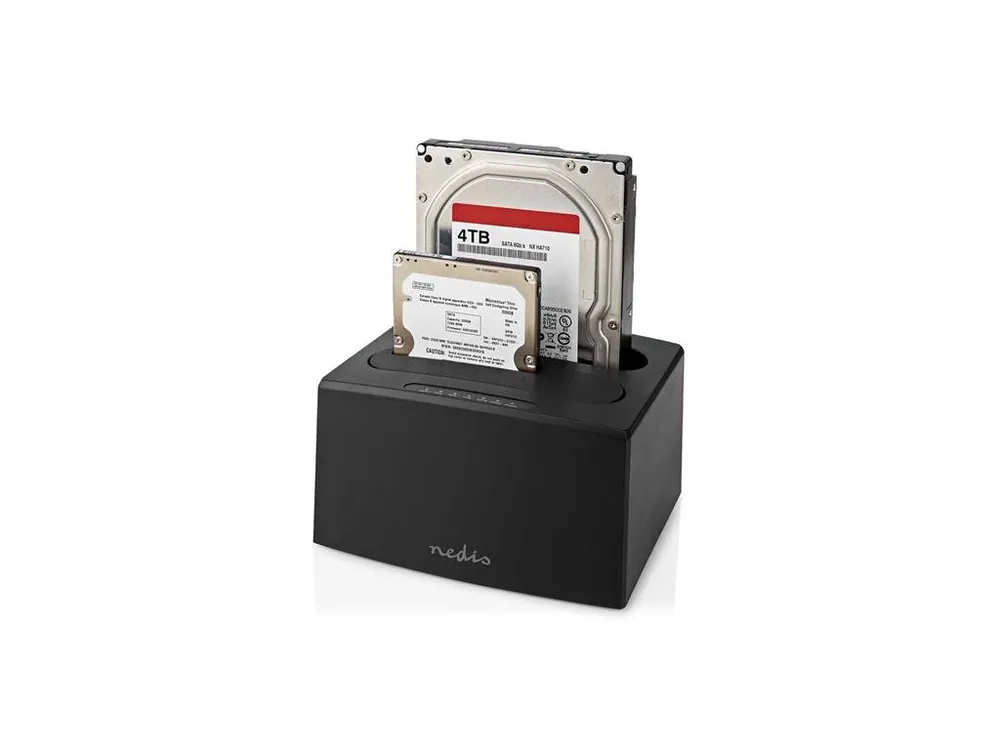 Nejlepší Volba Dokovací stanice pro HDD NEDIS HDDUDB3210BK