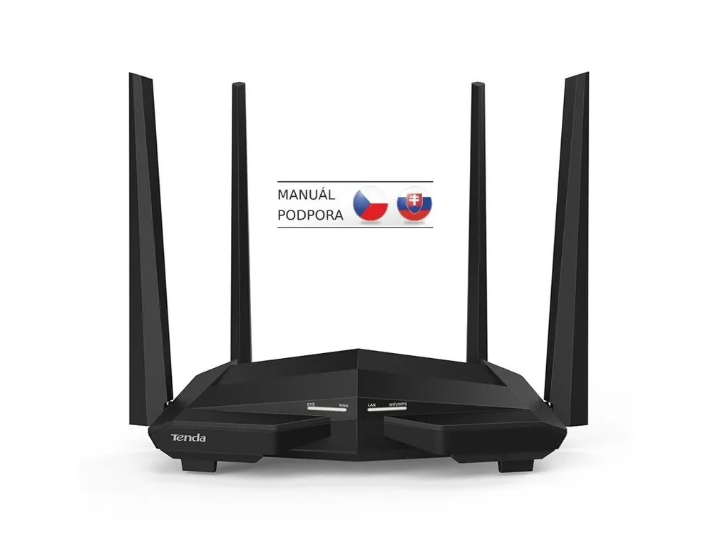 Akční Cena Tenda AC10U Wireless AC Router 802.11ac/a/b/g/n,1200 Mb/s, GWAN, GLAN, USB2.0