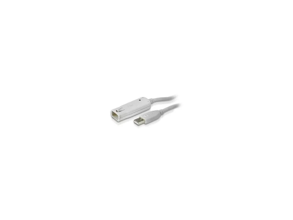 Sleva Aktivní Prodlužovací Kabel USB 2.0 USB A Zástrčka - USB A Zásuvka 12 m Slonová Kost Aten UE2120