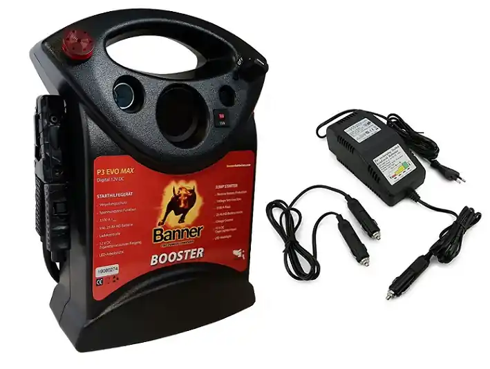 Zdroj startovací pomocný 12V P3 Banner Booster Professional Evo MAX Odeslání Ihned
