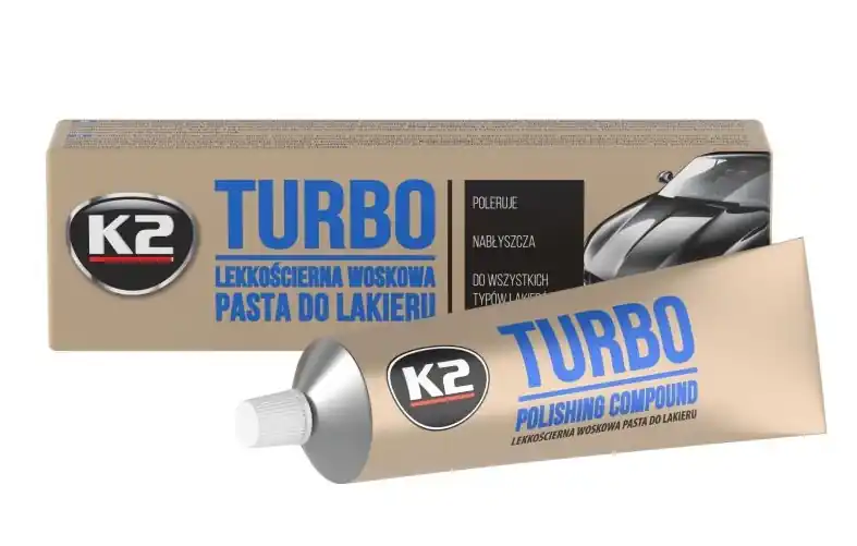 Výprodej Pasta leštící na obnovu všech typů autolaků K2 TURBO Tempo, 120g