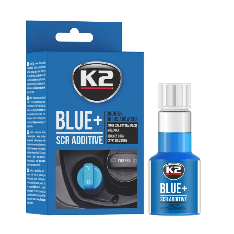 Speciální Cena Přípravek proti krystalizaci Additiv AdBlue K2 Blue+ SCR, 50ml na 20l