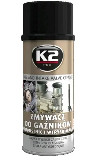 Sprej čistič EGR ventilů, karburátorů a vstřikovačů paliva K2, 400 ml Nová Kolekce