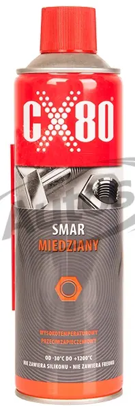 Sprej měděný CX 80 od -30°C do +1200°C, 500ml Sezónní Sleva