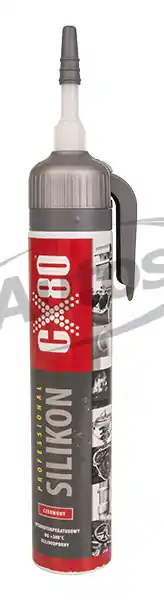 Tmel těsnící silikonový červený CX-80/CX-034 od -65°C do +380°C, 310ml Jen Po Omezenou Doba