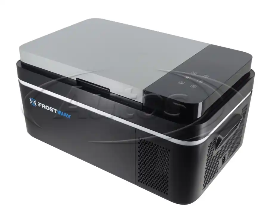 Dokud Zásoby Vydrží Autolednička kompresorová FR-LOD20 12V/24V/230V 20 l/-20°C, Bluetooth,585x335x292