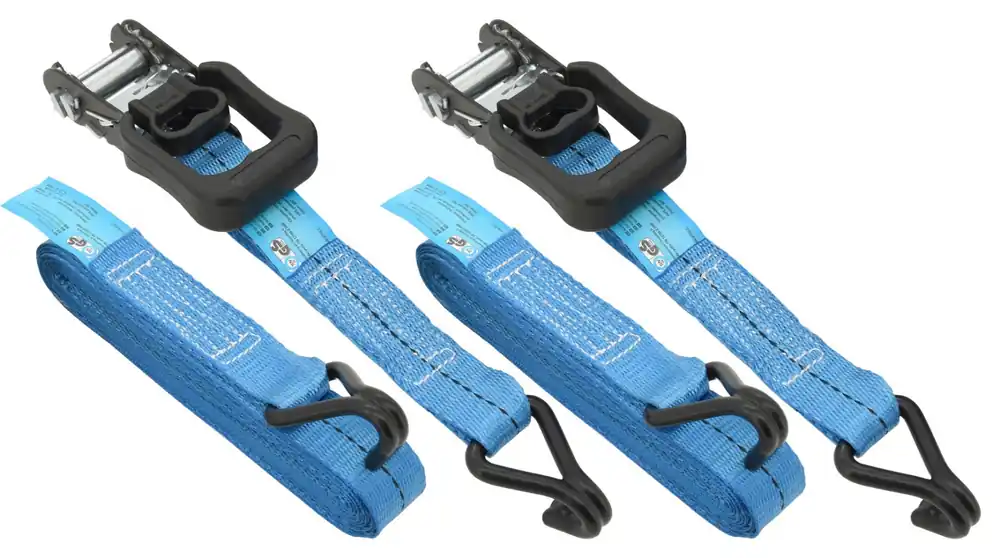 Horká Nabídka Popruhy s ráčnou a háky 400daN TÜV/GS (2 ks - 32 mm x 4,90 m) - Compass