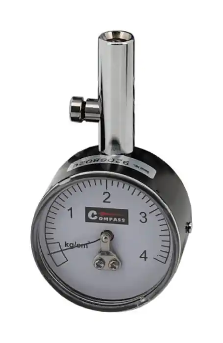 Originální Pneuměřič PROFI 4kg/cm2 v plastovém pouzdru - Compass