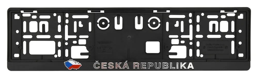 Podložka pod SPZ Compass 3D Česká republika s vlajkou ČR Aktuální