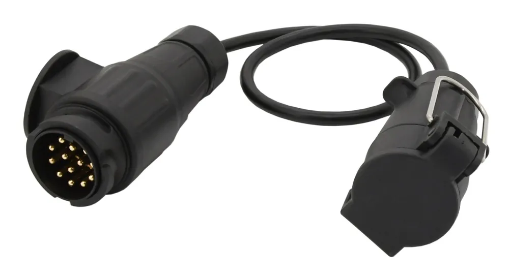 Redukční kabel 0,6 m 13pólů zástrčka 7pólů zásuvka - Compass Akční Cena