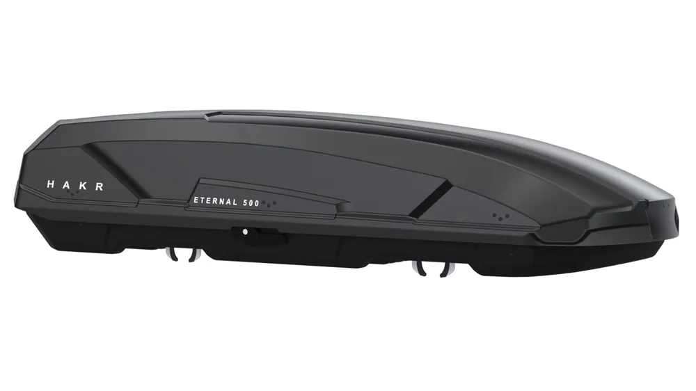Střešní box HAKR ETERNAL 500 litrů - černý lesklý Must-Have
