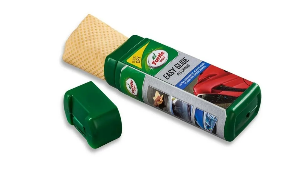 Aktuální TURTLE WAX-Umělá jelenice 43 x 32 cm v pouzdře žlutá