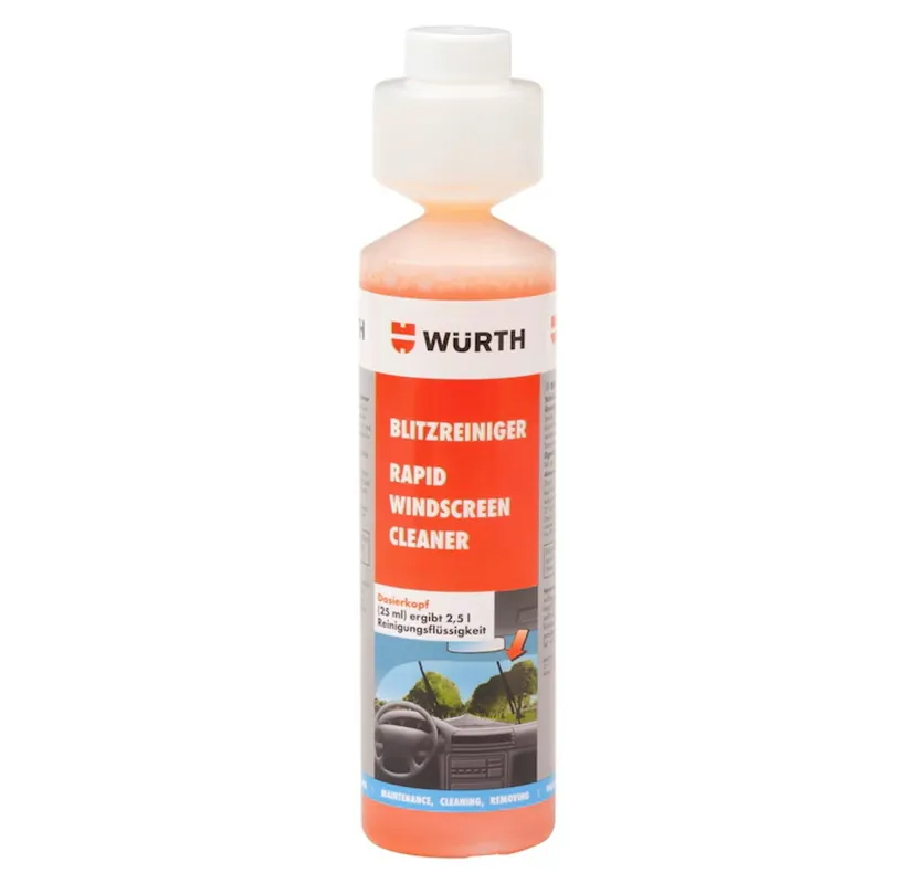 Expresní Doručení WÜRTH-Letní směs do ostřikovačů (bleskový čistič) 250 ml