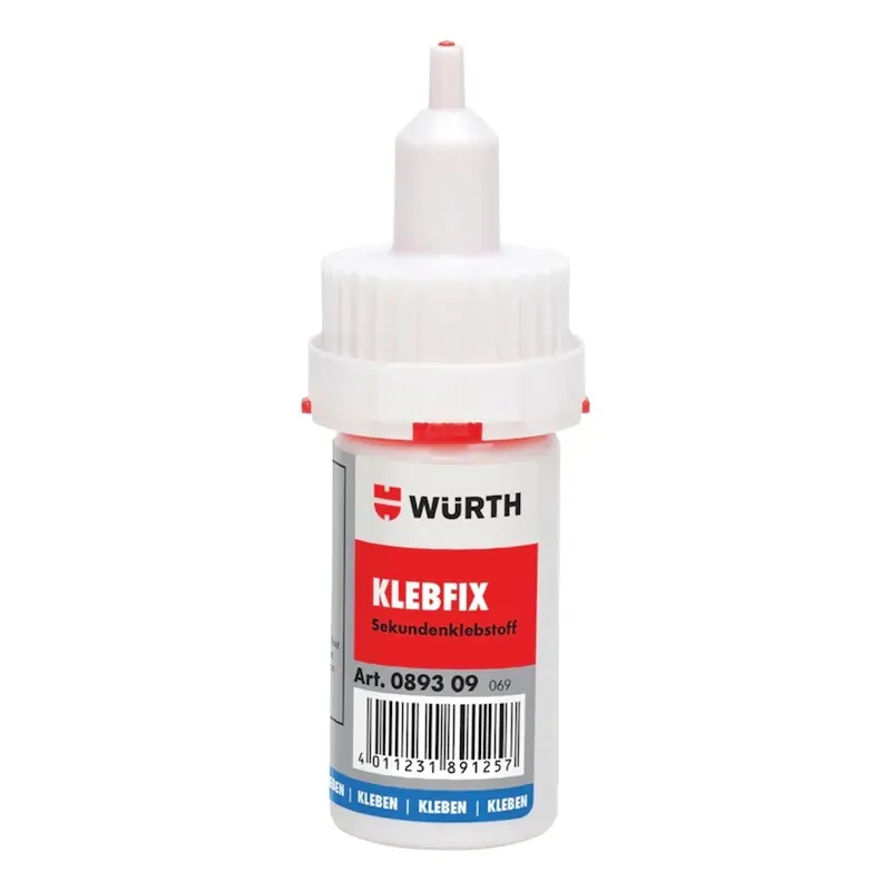 Nejlepší Cena WÜRTH-Vteřinové lepidlo Super-Fast Glue 18,8 ml