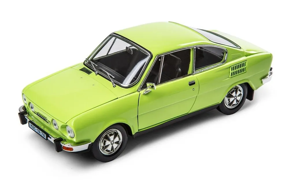 Super Cena Škoda 110R Coupé (1980) - 1 18 - ABREX - zelená lipová