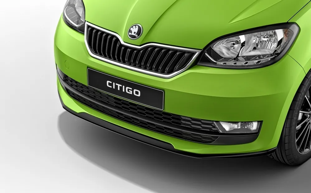 Nová Kolekce Škoda Citigo facelift-Spoiler předního nárazníku original