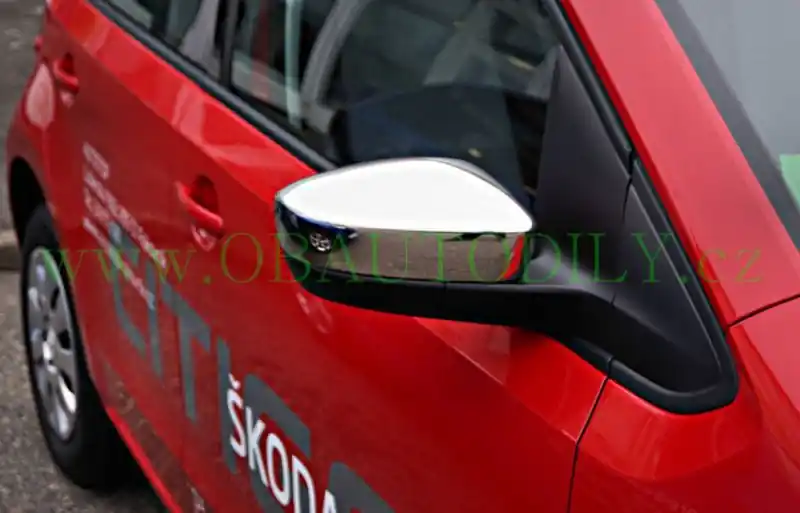 Zlevněný Škoda Citigo-Kryty zrcátek nerez chrom - 2 ks