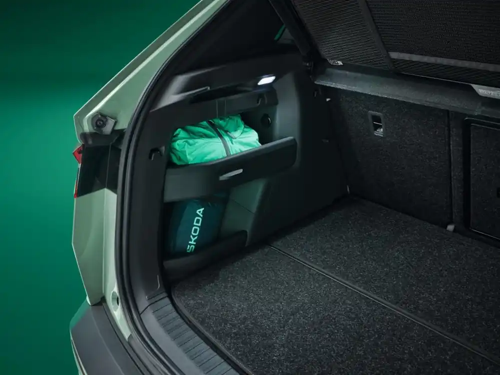 Odeslání Ihned Škoda Elroq-Boční odkládací přihrádka do zavazadlového prostoru original
