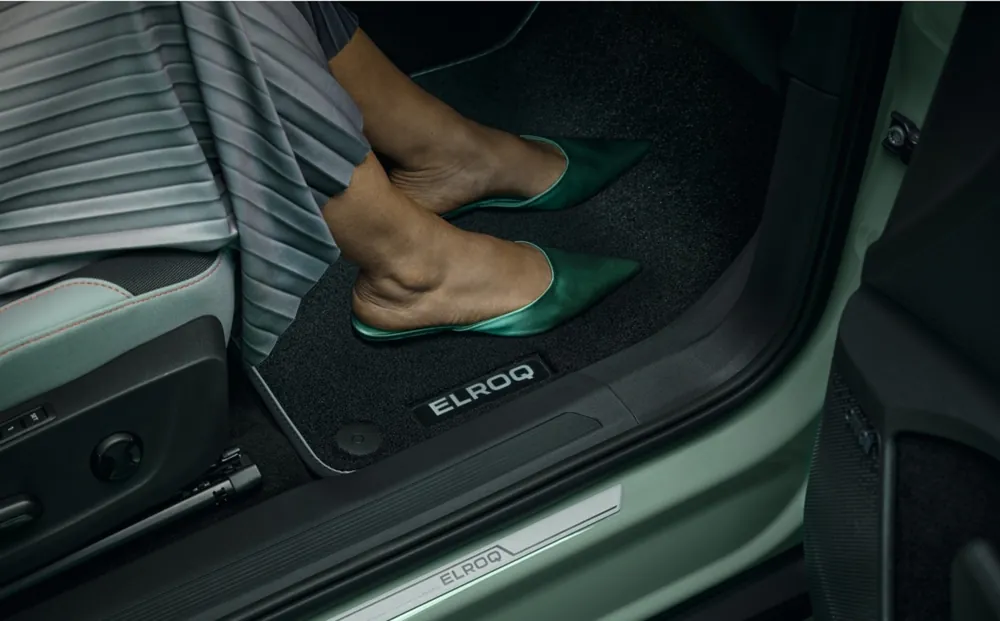 Víkendová Akce Škoda Elroq-Textilní autokoberce Exclusive ŠKODA (4 ks) original