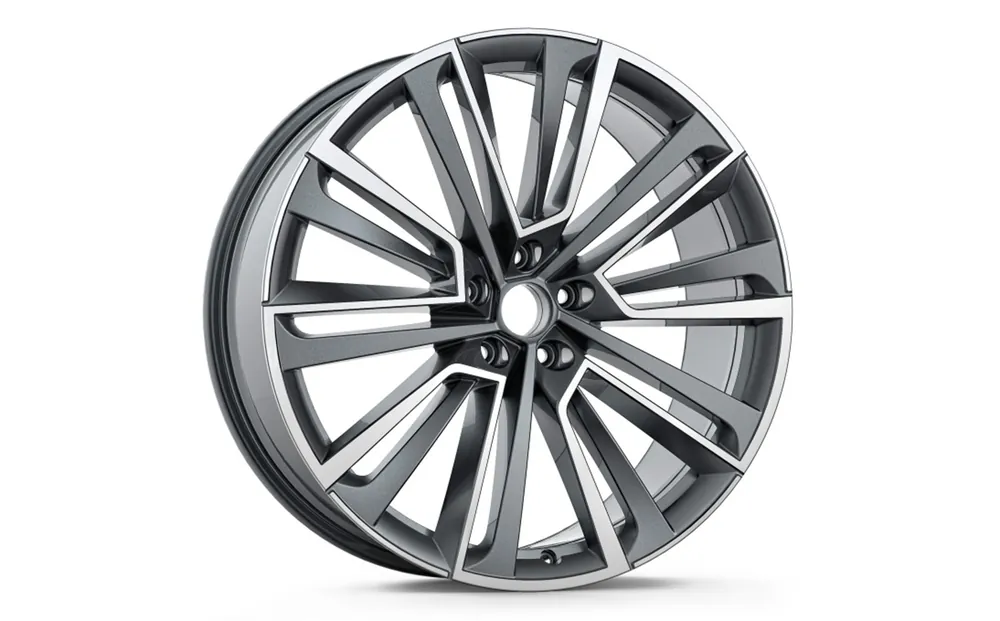 Škoda Enyaq iV, Elroq-ALU kolo AQUARIUS 8,5Jx21“ ET 40 original - antracitová metalíza Oblíbený