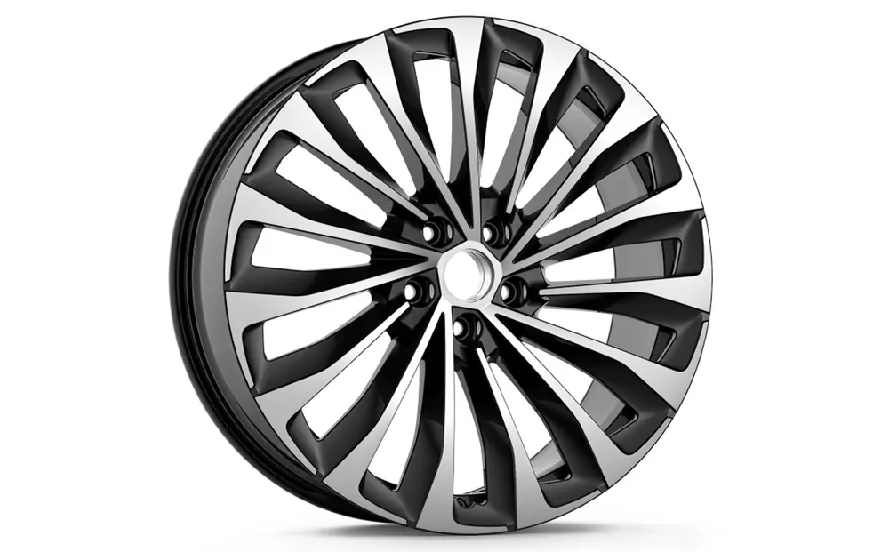 Škoda Enyaq iV, Elroq-ALU kolo ASTERION 8Jx20“ ET 45 original - černá metalíza Akční Cena