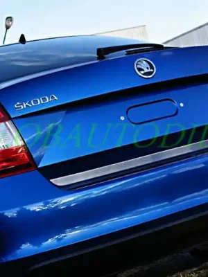 Nízká Cena Škoda Rapid-Nerez spodní lišta pátých dveří OMTEC - broušená