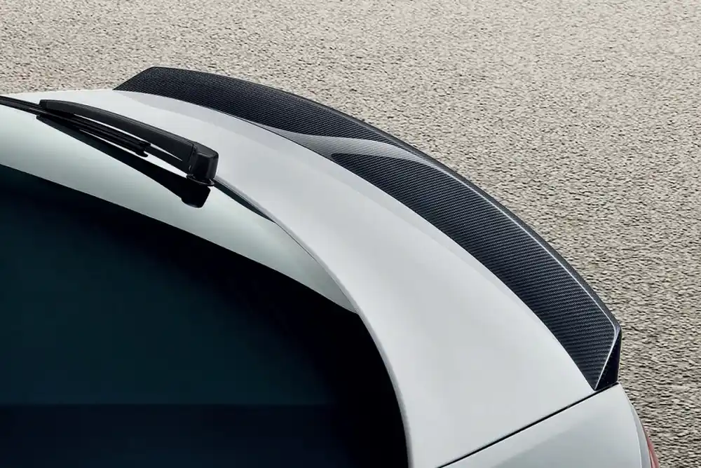 Škoda Rapid-Zadní spoiler pátých dveří original - karbonový Sezónní Sleva