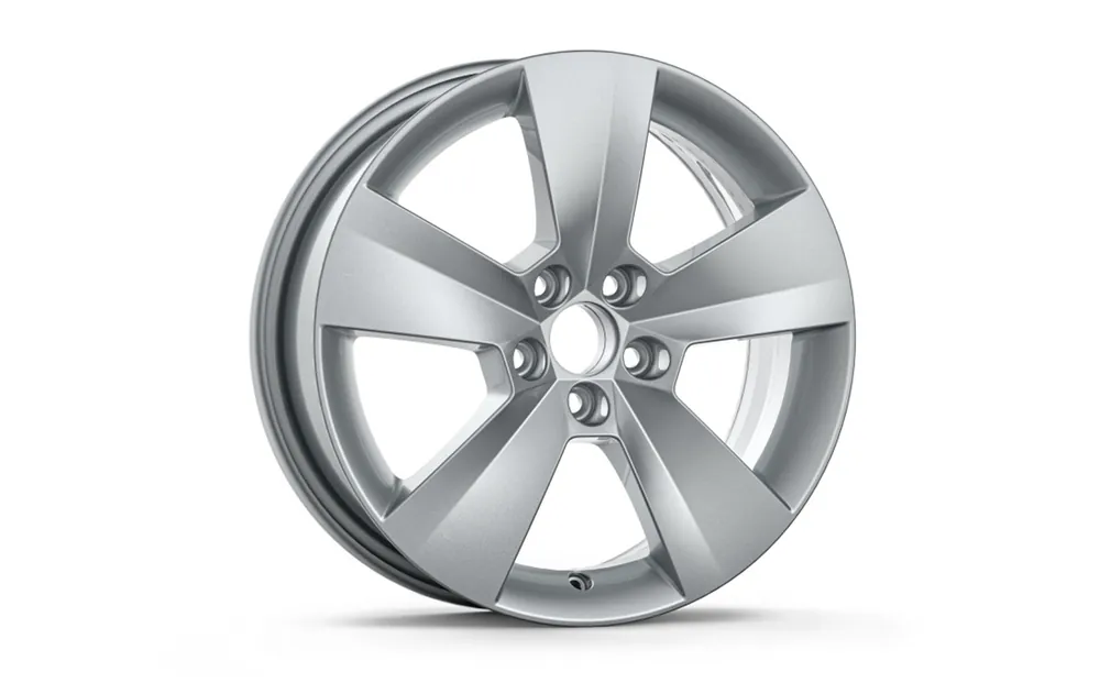 Škoda Scala, Kamiq-ALU kolo NYOTA 6Jx16“ ET 38 original - stříbrná metalíza Horká Nabídka