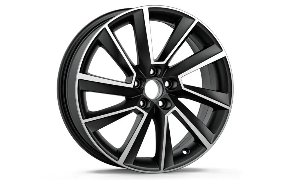 Odeslání Ihned Škoda Scala, Kamiq-ALU kolo STRATOS 6,5Jx17“ ET 40 original - černá matná