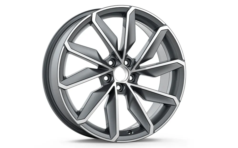 Škoda Scala, Kamiq-ALU kolo BLADE 7,0Jx18“ ET 39 original - antracitová metalíza Víkendová Akce