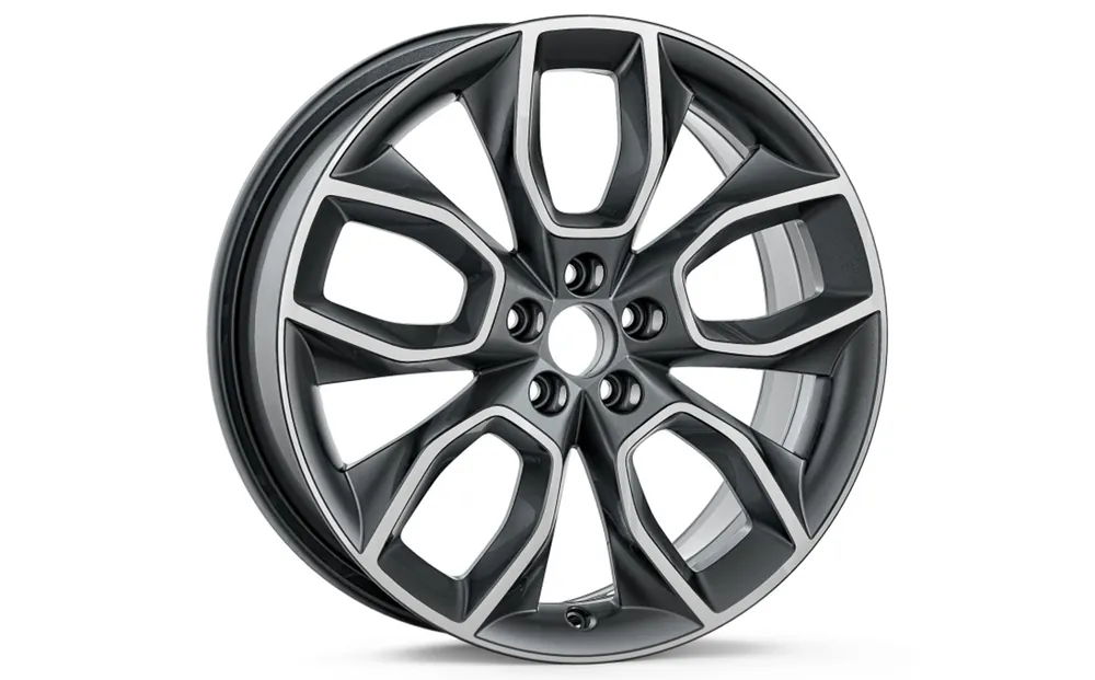 Poslední Šance Škoda Scala, Kamiq-ALU kolo CRATER 7,0Jx18“ ET 39 original - antracitová metalíza