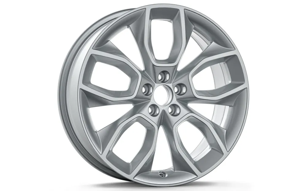 Škoda Scala, Kamiq-ALU kolo CRATER 7,0Jx18“ ET 39 original - stříbrná metalíza Nakupujte Hned