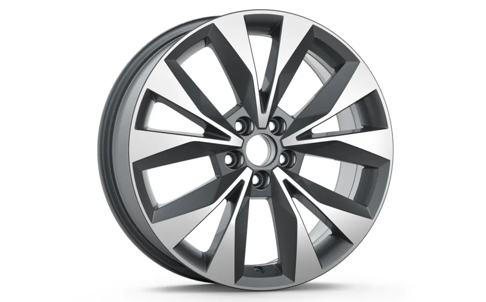 Časově Omezené Škoda Scala, Kamiq-ALU kolo GENEVA 6,5Jx17“ ET 40 original - antracitová metalíza