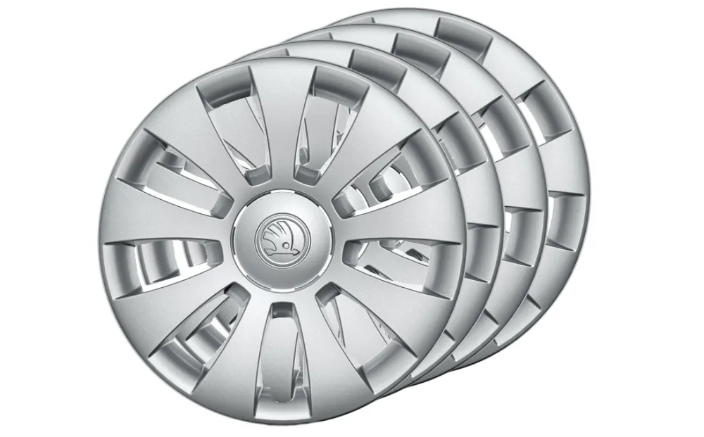 Škoda Scala, Kamiq-Kryty kol Hermes 6,0J x 15 original - 4 ks Top Prodej