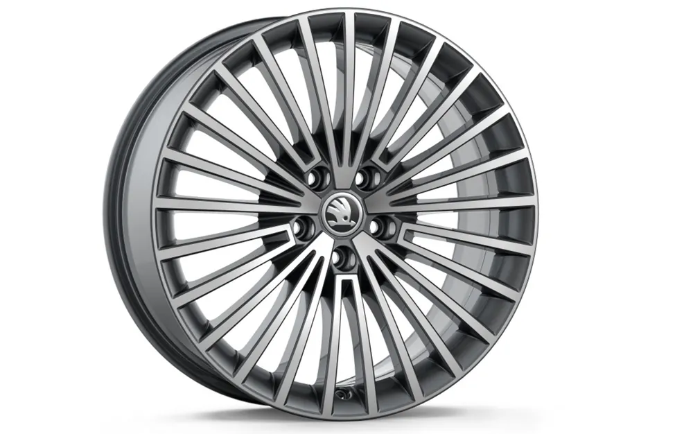 Škoda Superb III, IV-ALU kolo CEPEUS 8,0Jx19“ ET 44 original - antracitová metalíza Levný