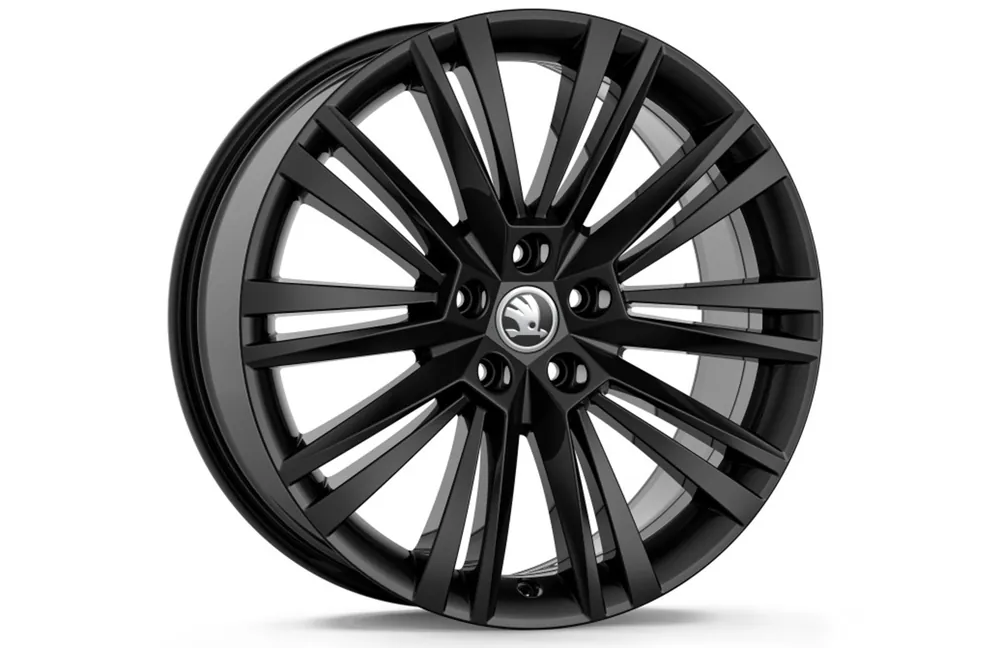 Autentický Škoda Superb III-ALU kolo CANOPUS 8,0Jx19“ ET 44 original - černá metalíza