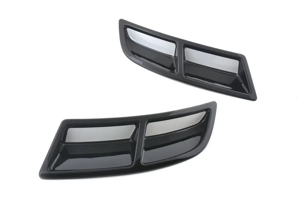 Sezónní Sleva Škoda Superb III-Atrapy výfuku TURBO design RS230 - glossy black (reflex bílé)