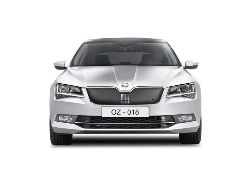 Ověřený Škoda Superb III-Zimní clona přední masky - RIDER