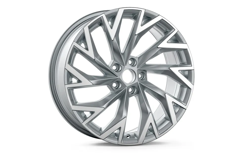 Škoda Superb IV-ALU kolo HELIX 8,0Jx19“ ET 44 original - stříbrná metalíza Hit Sezóny